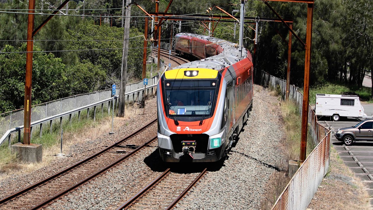 New Regional Fleet R Set Testing On The Central Coast | Weekend Trains