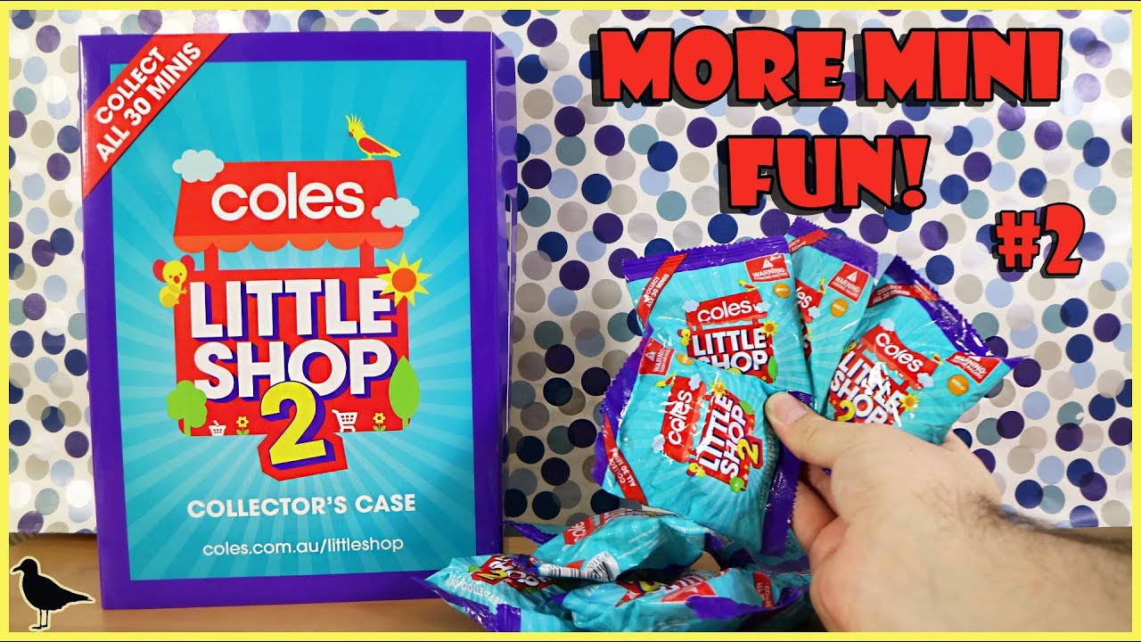 Coles Little Shop 2 Mini Collectables Opening #2 + Collection Update | Birdew Reviews