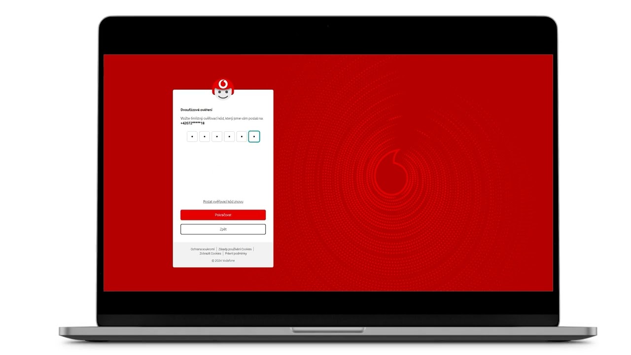 Přenos eSIM do jiného zařízení přes webovou samoobsluhu – iOS