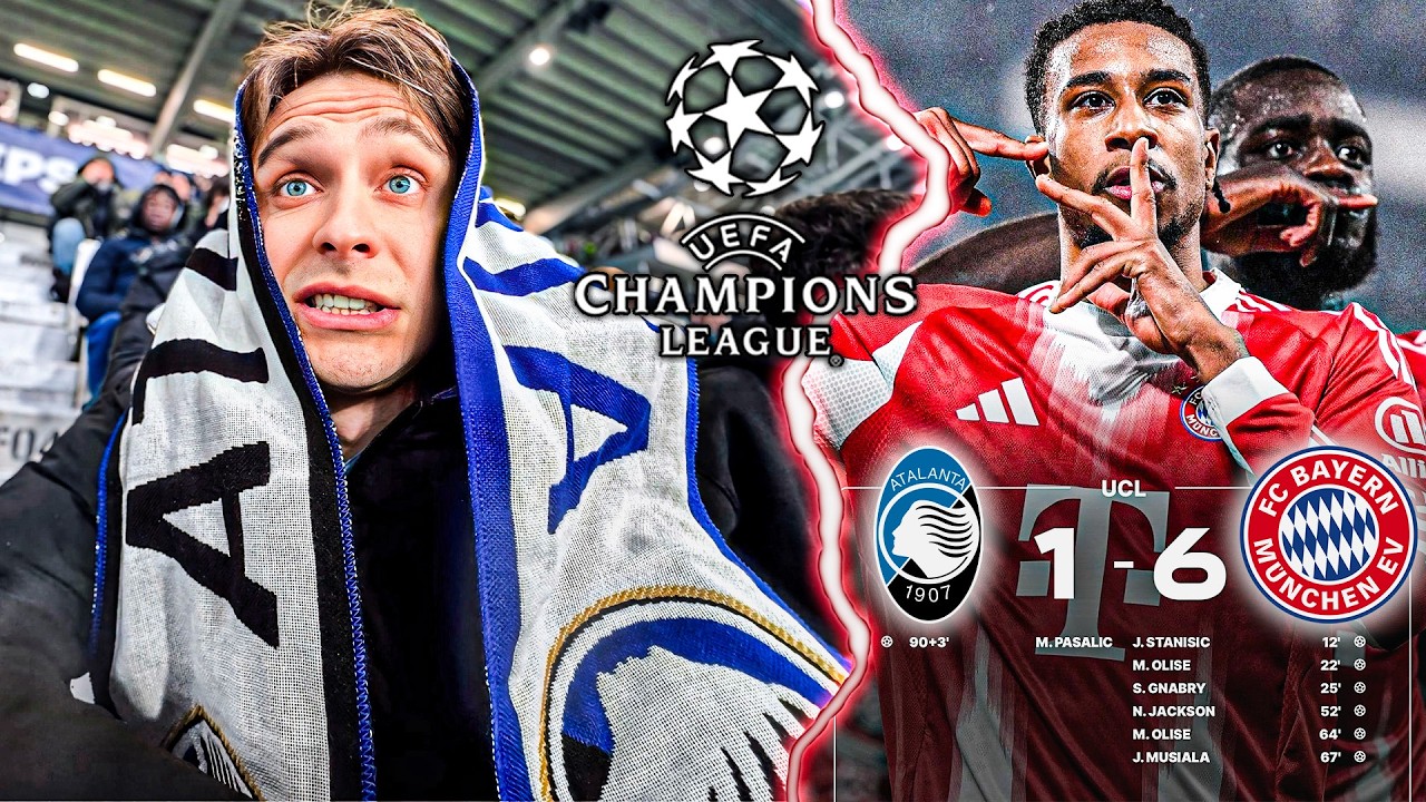 Atalanta vs Bayern Monaco | UMILIAZIONE 😱 BAYERN DEVASTANTE, IL TRACOLLO DEL CALCIO ITALIANO 😭