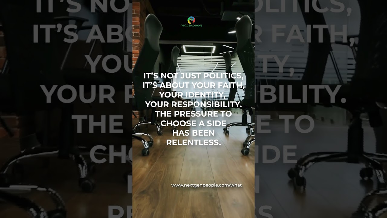 It&rsquo;s not just politics, it&rsquo;s about your faith, your identity, your responsibility .