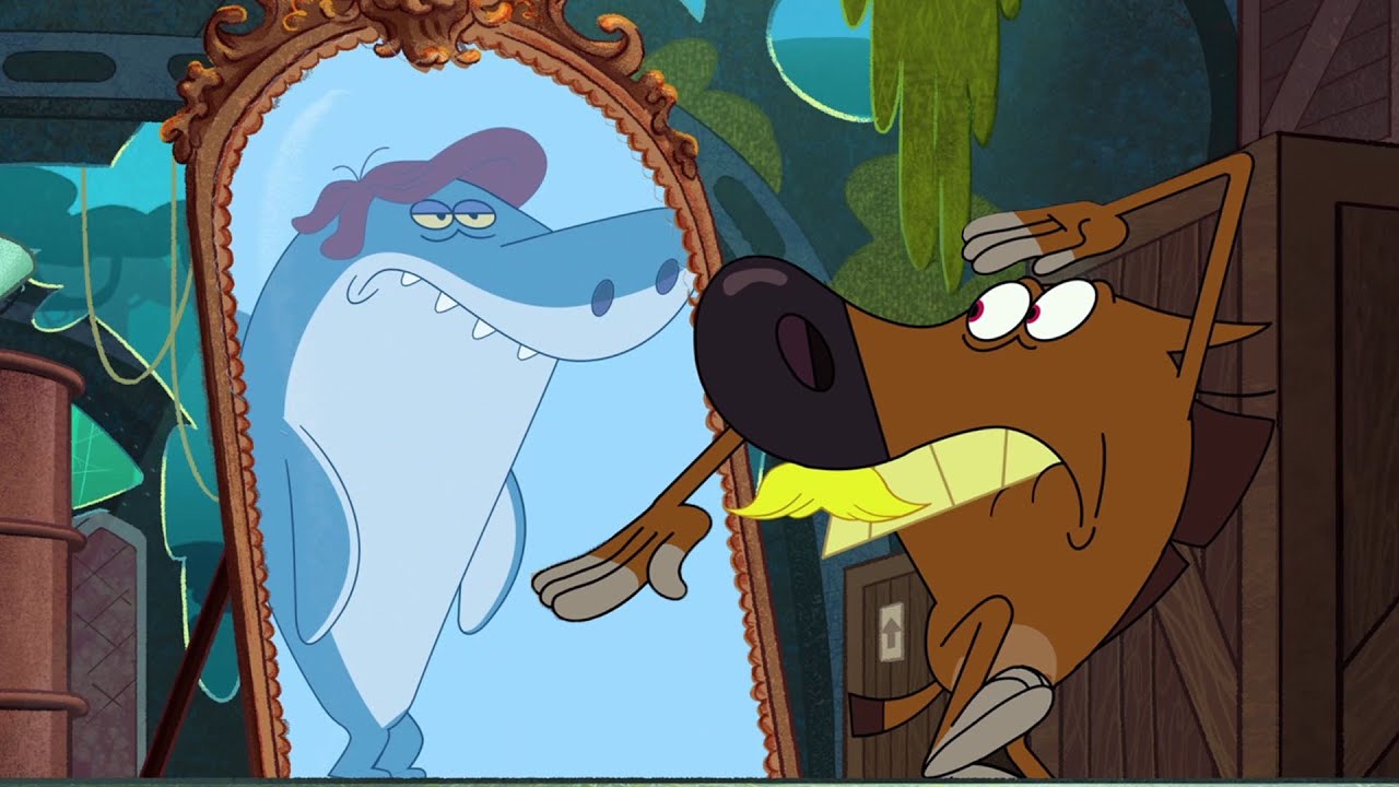 ZIG e SHARKO 🌴 Incógnito 😎 Zig e Sharko Brasil | Desenho Animado em português