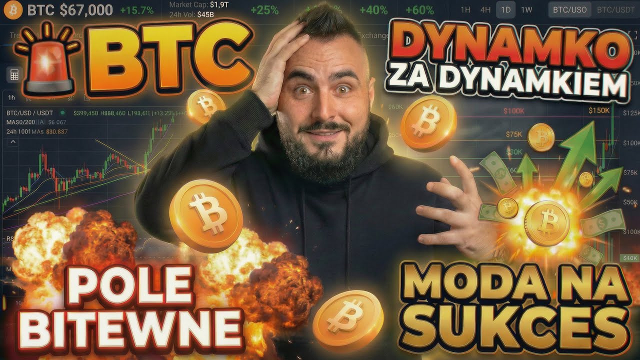 🚨️️️️BTC - Dymanko za dymankiem - Pole bitewne moda na sukces - ANALiza 11.02