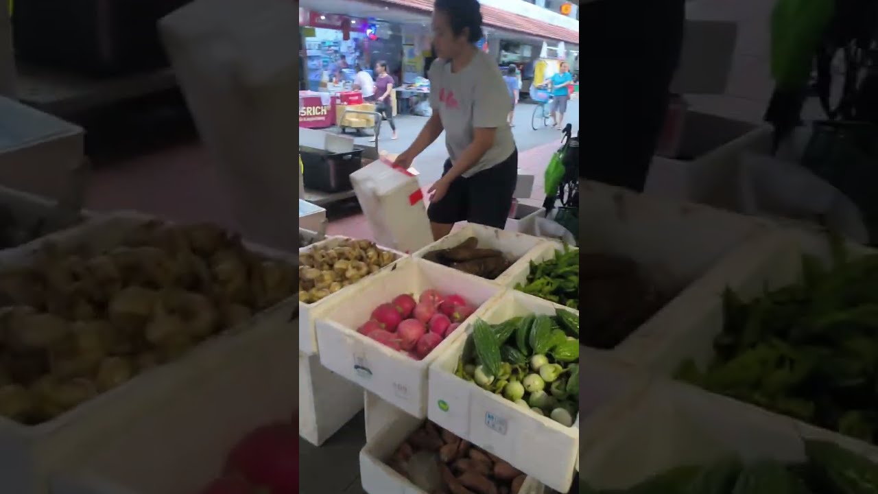 Singapore - visit to a traditional wet market (bedok)