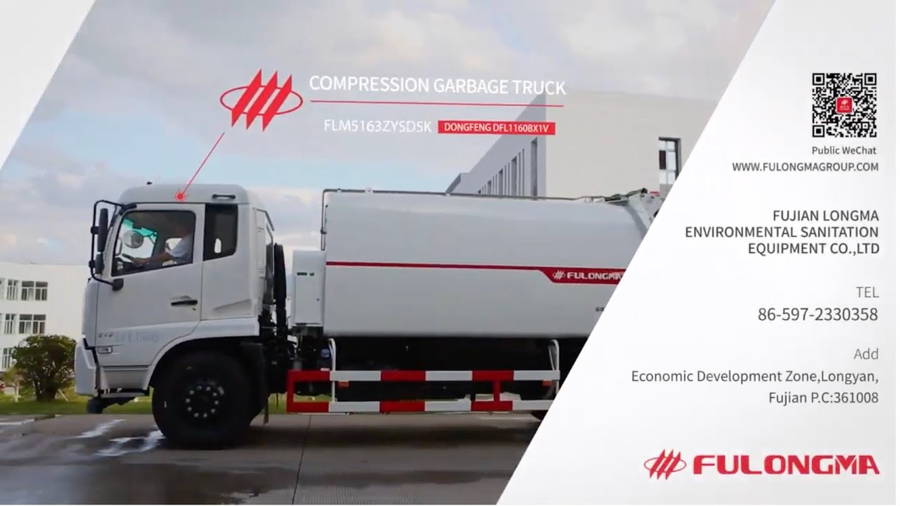 COMPRESSION GARBAGE TRUCK