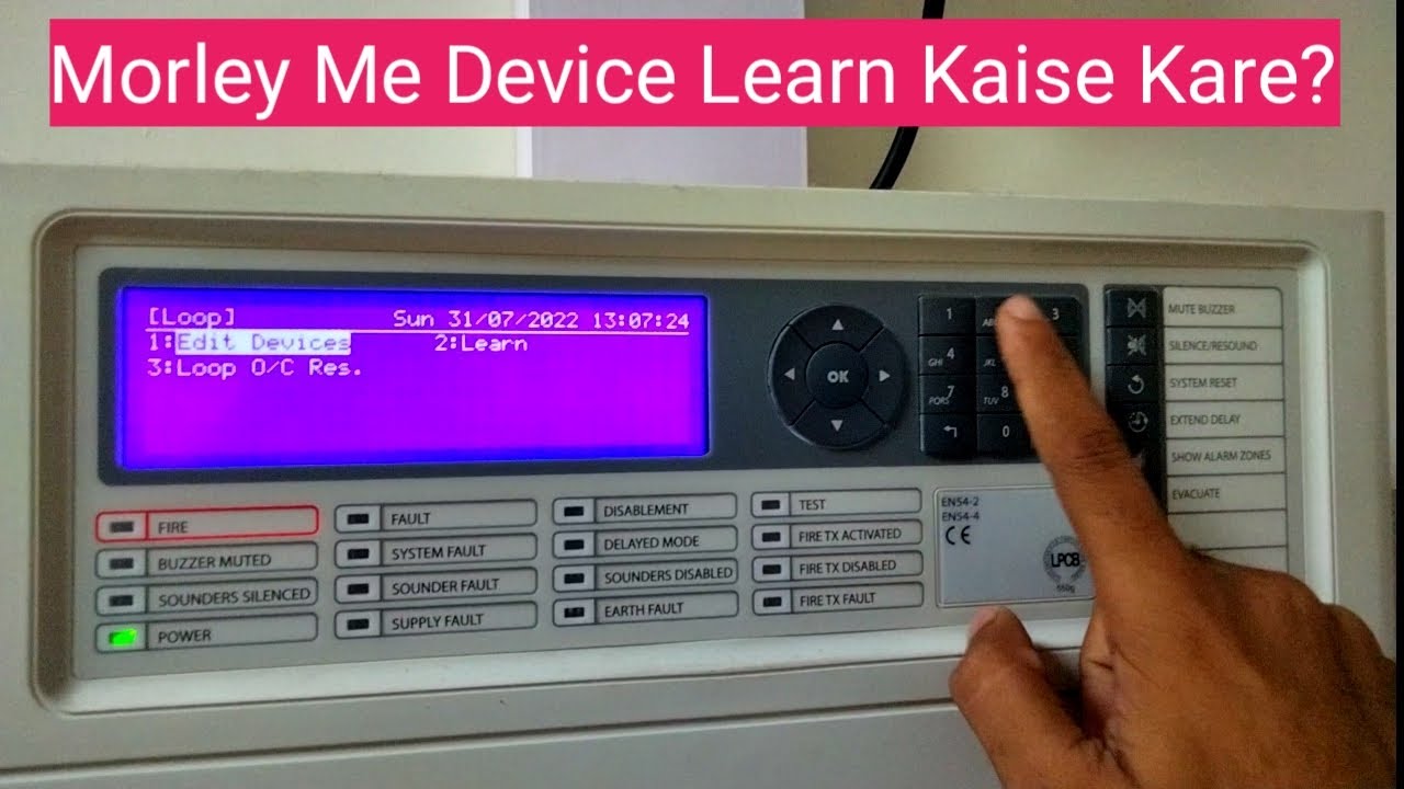 Morley DXC4 Fire Alarm Panel Me Autolearn Kaise Kare?