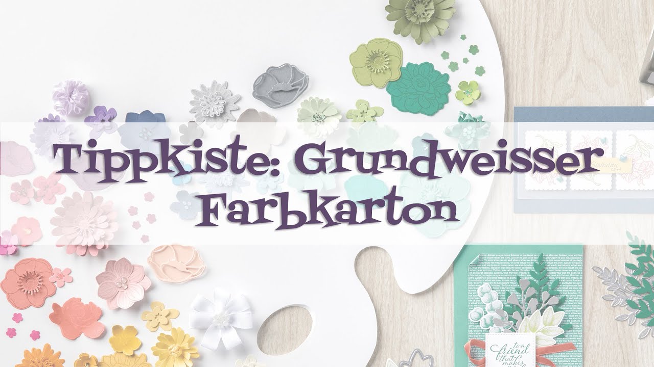 Tippkiste: Grundweisser Farbkarton