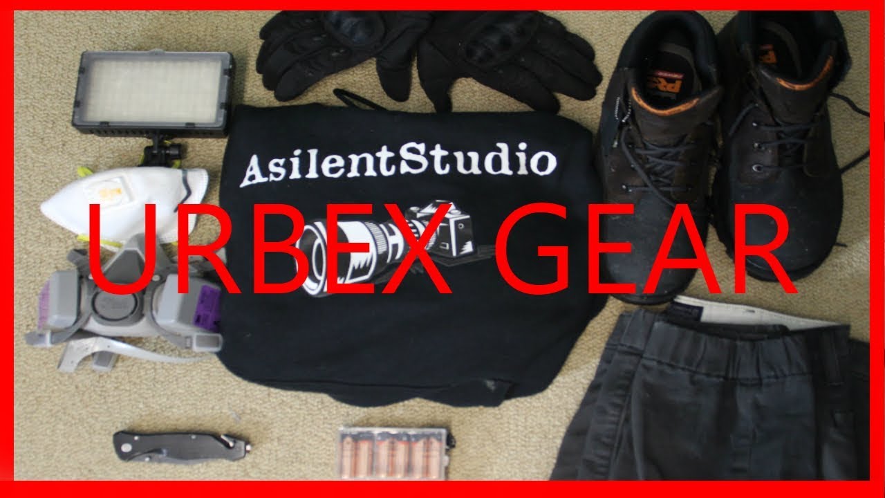 URBEX Gear - URBAN EXPLORING, ABANDONED PLACES, URBAN DECAY!