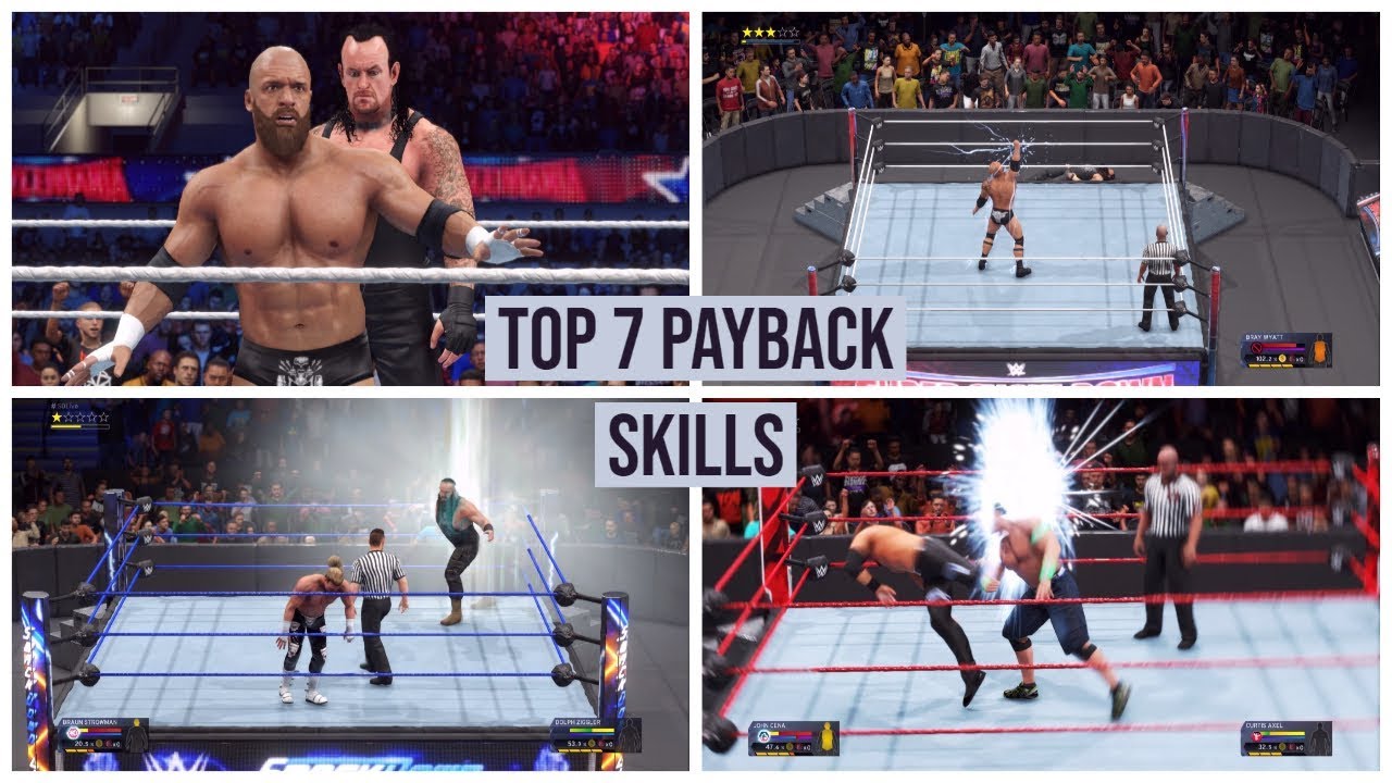 WWE 2K20 TOP 7 PAYBACK SKILLS