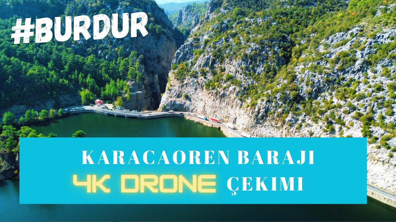 Burdur Karacaören Barajı 4K Drone Çekimi