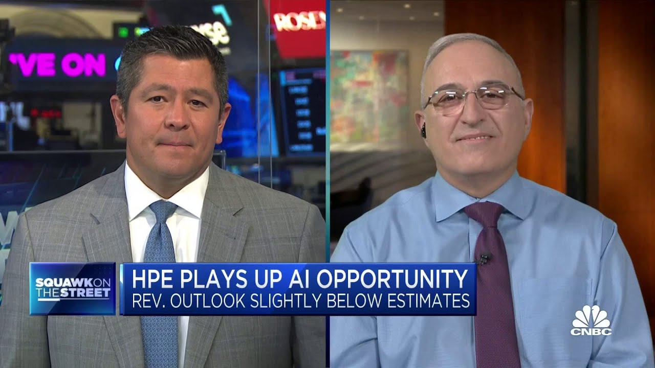 Customers are all very anxious to adopt AI technology, says HPE CEO Antonio Neri