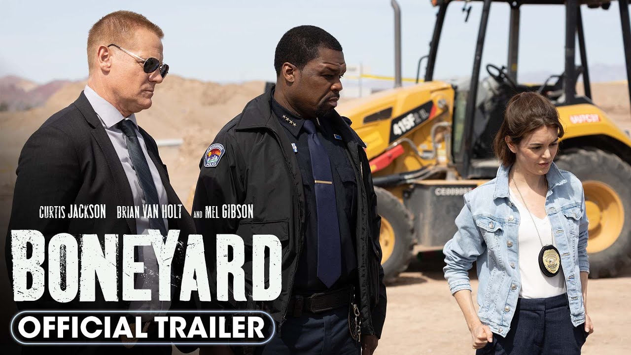 Boneyard (2024) Oficjalny zwiastun &ndash; Brian Van Holt, Curtis &bdquo;50 Cent&rdquo; Jackson, Mel Gibson