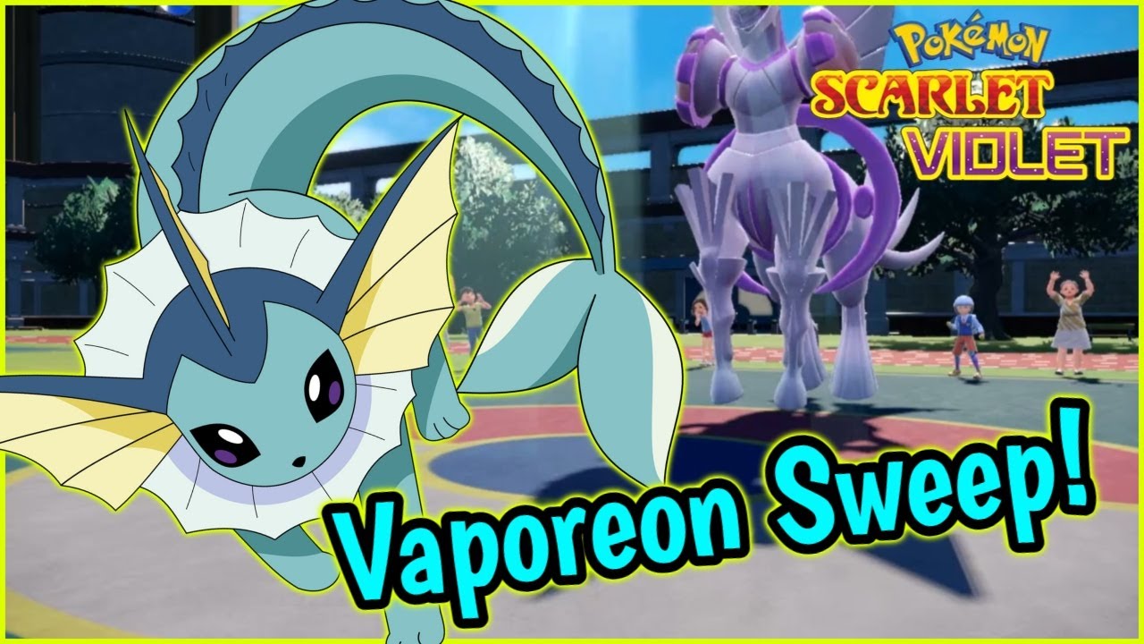 VAPOREON SWEEPS TEAM OF OP LEGENDS! - Pokemon Scarlet/Violet Wifi Battles