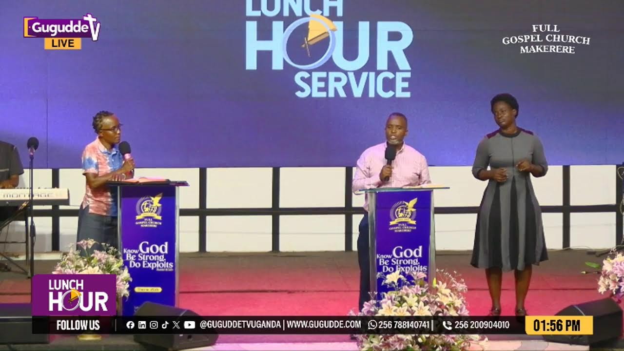 🔴#LunchHour Full Gospel Church Makerere- 29 Jan 2026