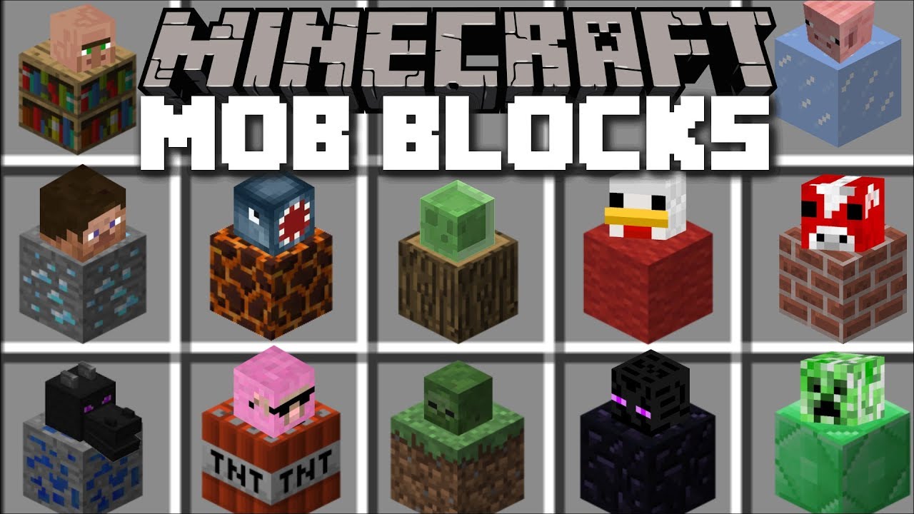 Minecraft ORE MOBS MOD / MAKE MOBS OUT OF ORES AND FIGHT THEM!! Minecraft