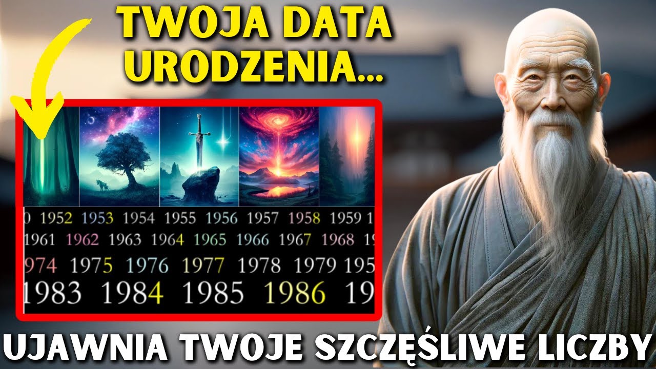 🍀TWOJA DATA URODZENIA UJAWNIA TWOJE SZCZĘŚLIWE LICZBY - Bądź pomyślny i obfity!