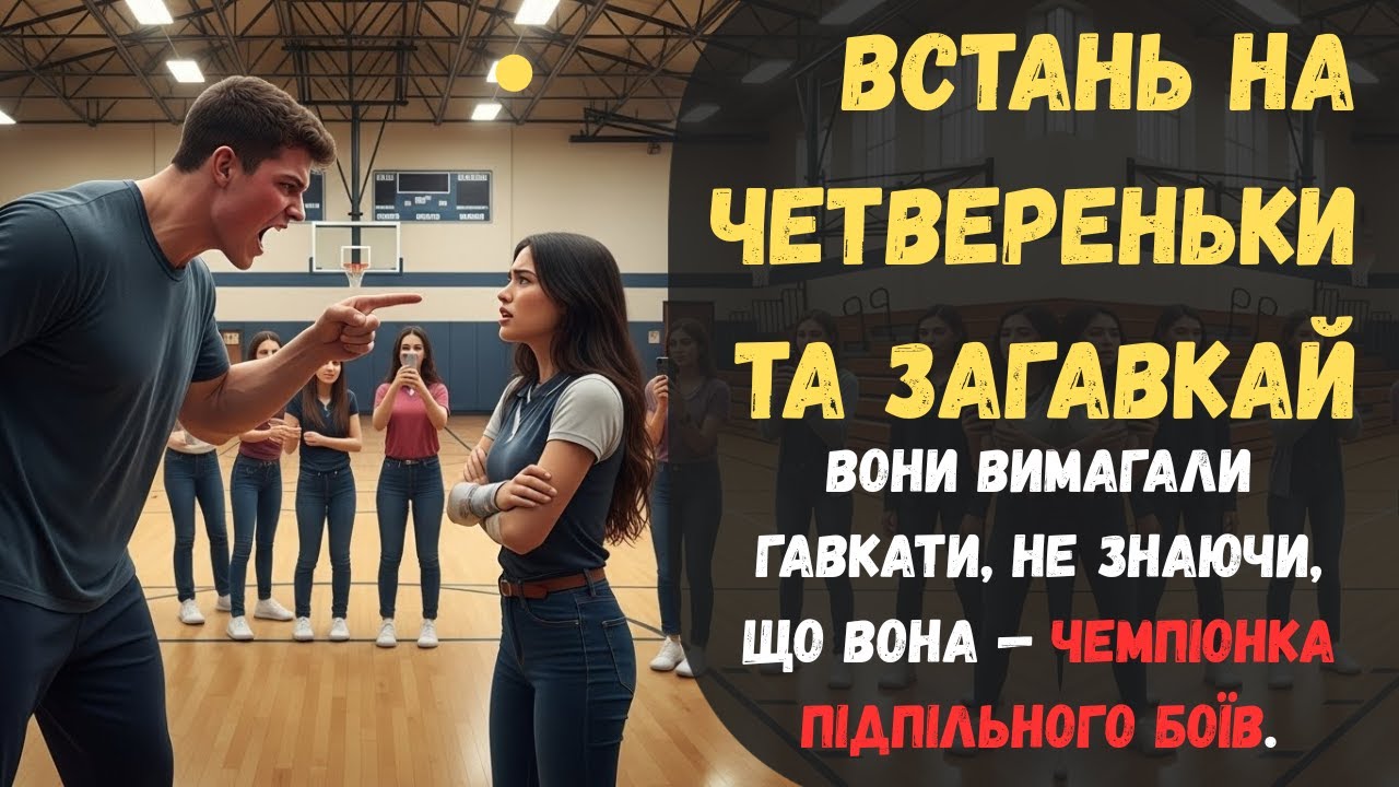 Булінг у школ. Стань на коліна і загавкай, але вони не знали що вона — ЧЕМПІОНКА підпільного боїв.