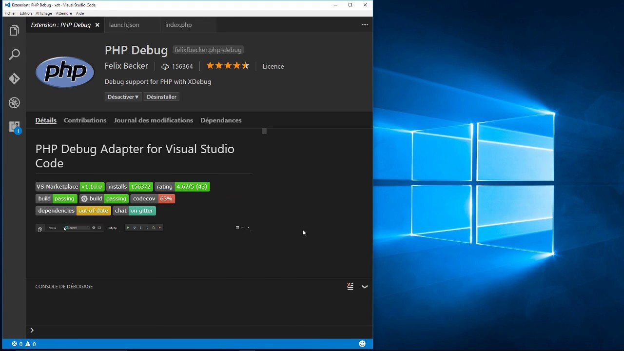Visual Studio Code et XDEBUG en REMOTE