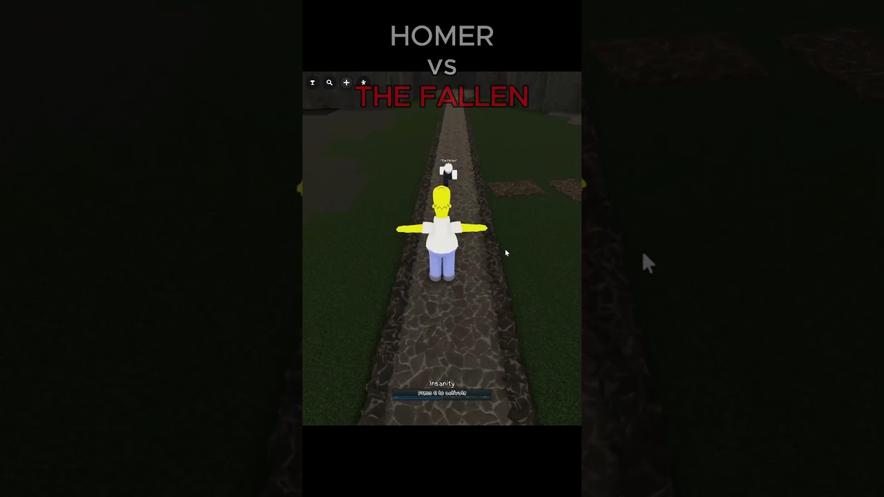 homer vs THE FALLEN | JJS BOSS FIGHT  #jjs #roblox #youvshomer