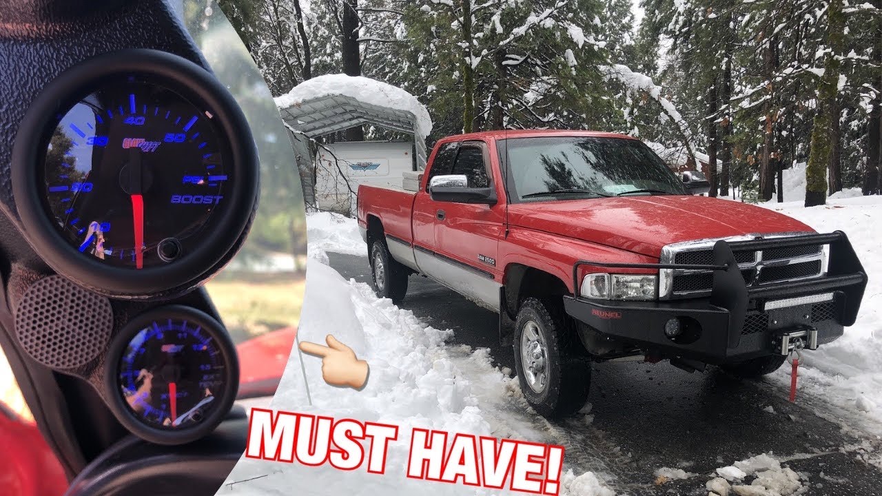 12 VALVE CUMMINS NEEDED THIS ALONG TIME AGO! New gauges