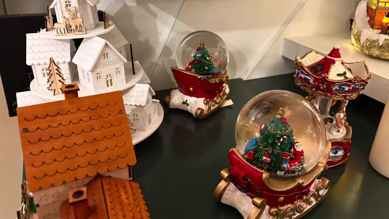 Harrods food hall and Christmas world