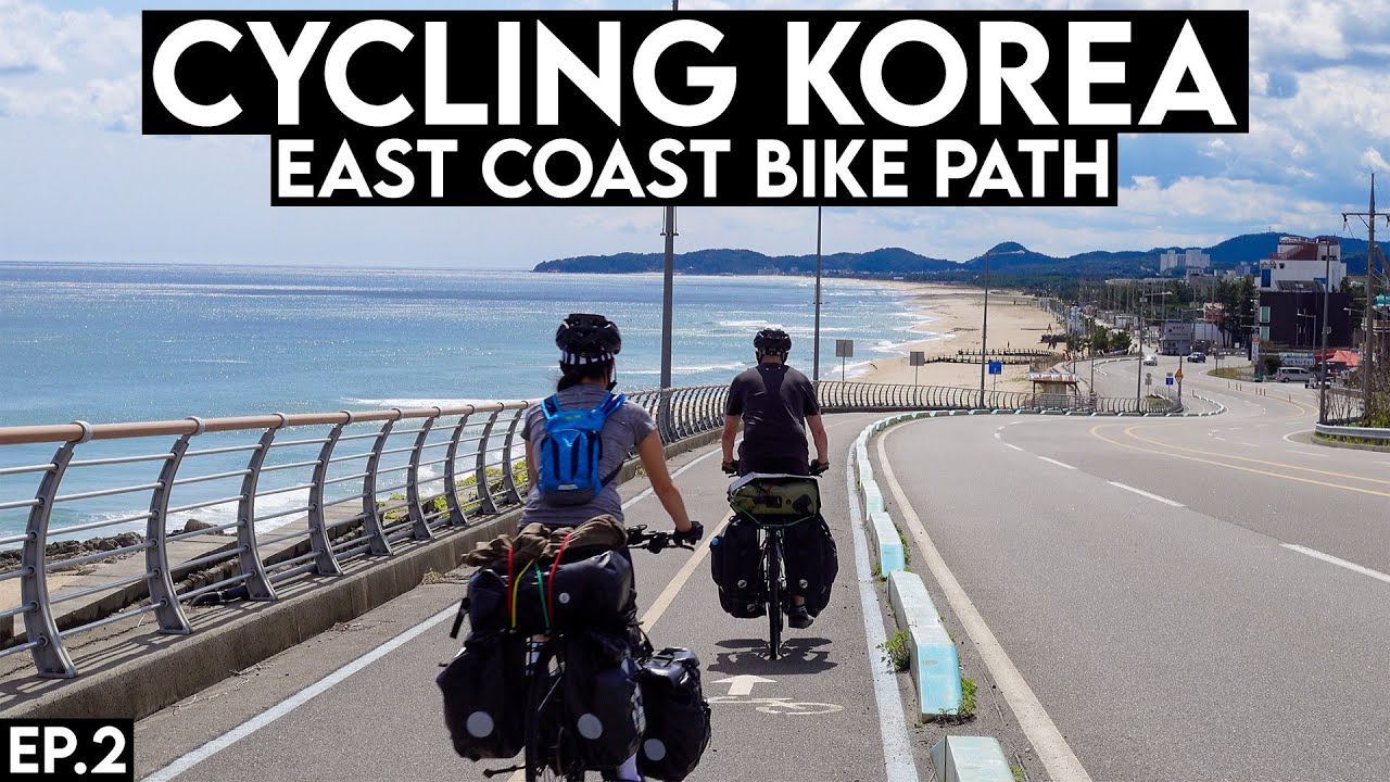 Cycling Korea Ep.2 🇰🇷 East Coast Bike Path | Goseong to Gangneung