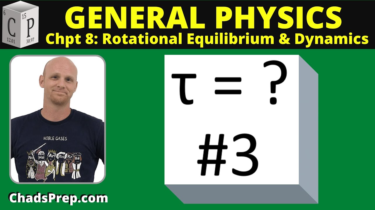 8.5 Torque Problems for Systems in Equilibrium Example #3