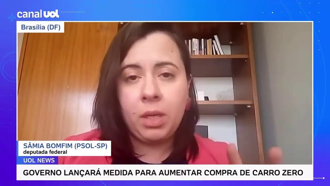 AO VIVO! Sâmia comenta CPI do MST no Uol News