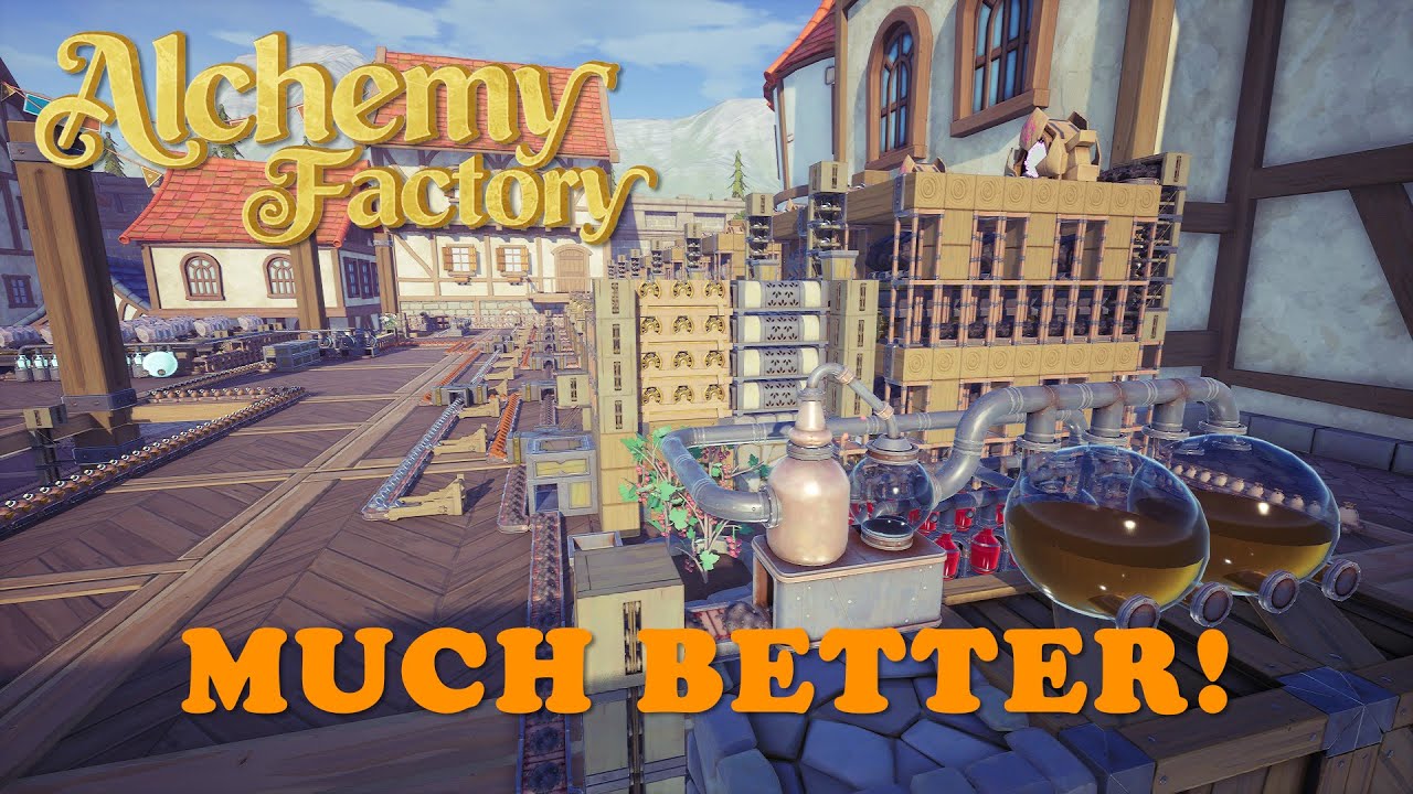BETTER BLUEPRINTS And The ALEMBIC - Alchemy Factory [E13]