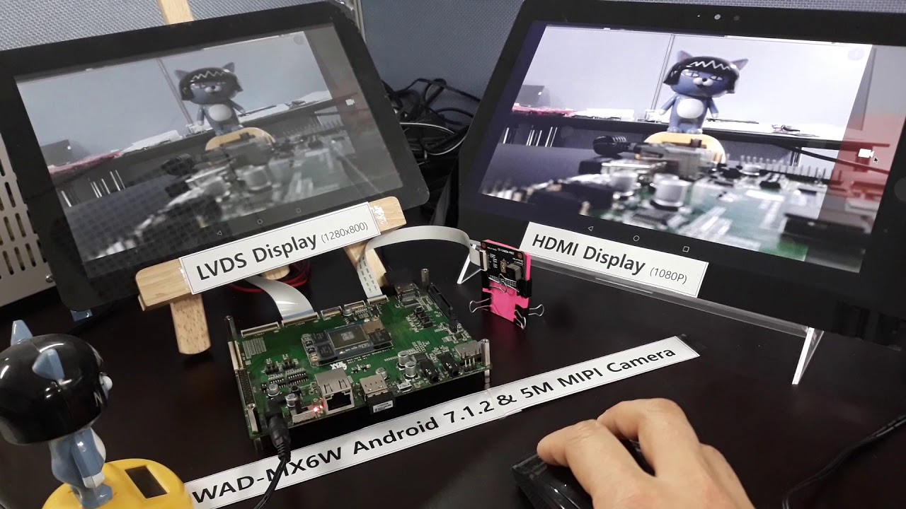 5M MIPI Camera Test on i.MX6QP board running Android 7.1.2 OS.