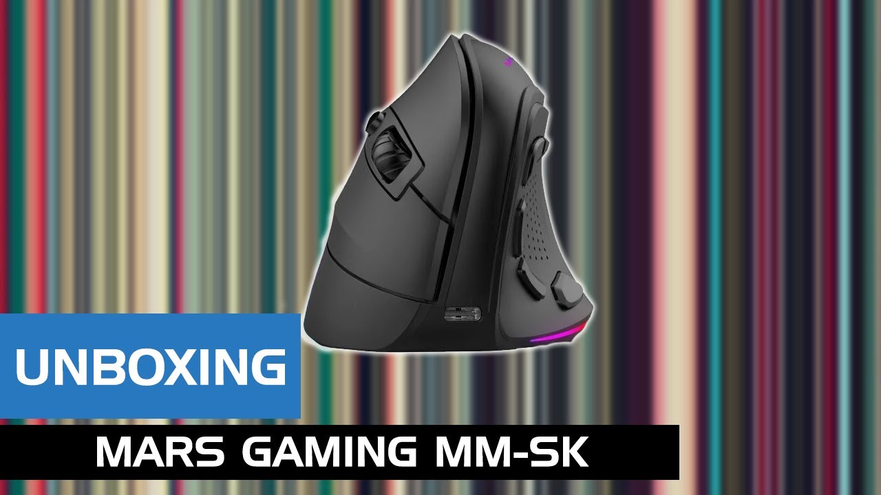 Mars Gaming MM-SK. Unboxing y review