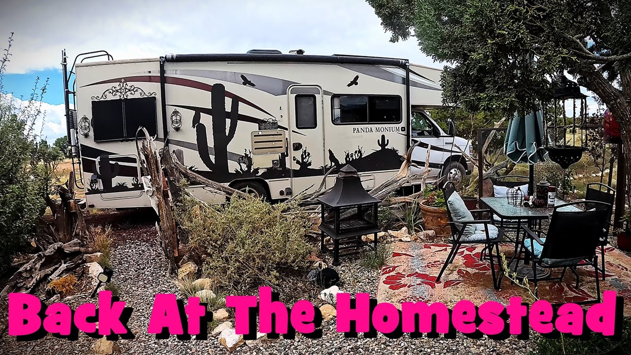 Done Traveling! Back To RV Homestead | Living Off Grid