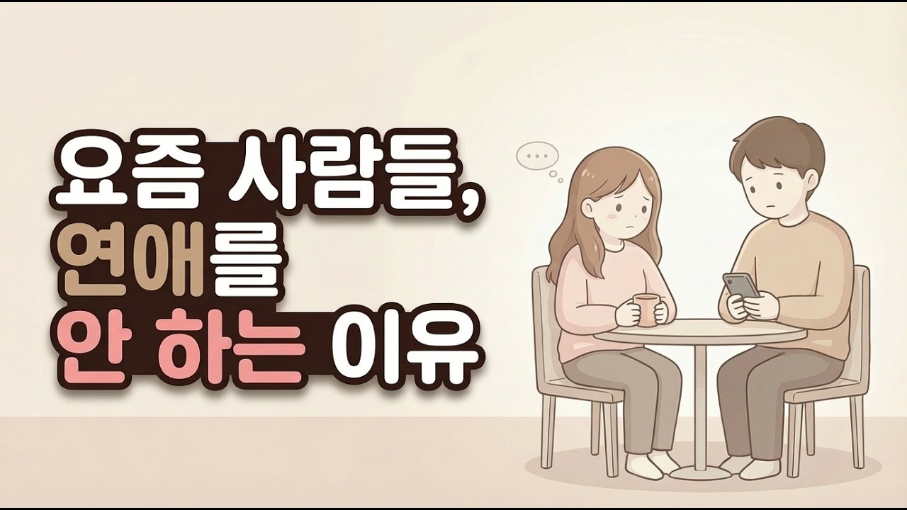 싱글이 늘어나는 진짜 이유: 욕구는 그대로인데 (나만의 문제가 아니다)