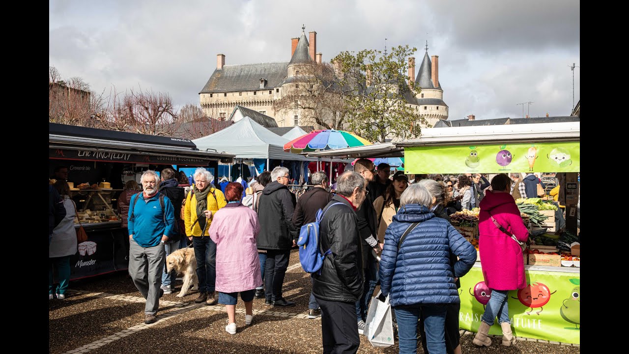 VIDEO. Langeais : ce qui les motive à venir sur le plus beau marché d'Indre-et-Loire