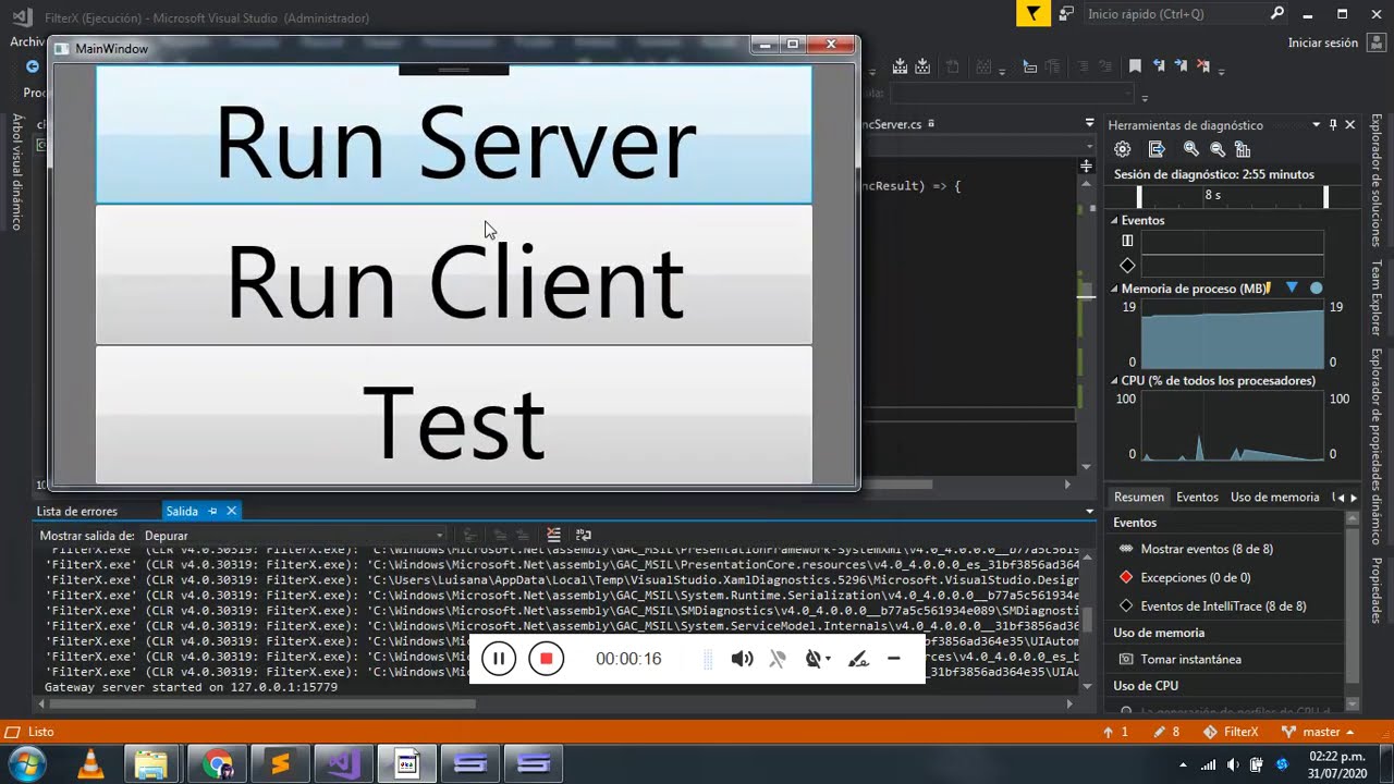 Testing - Asynchronized Proxy Server (with sBot)