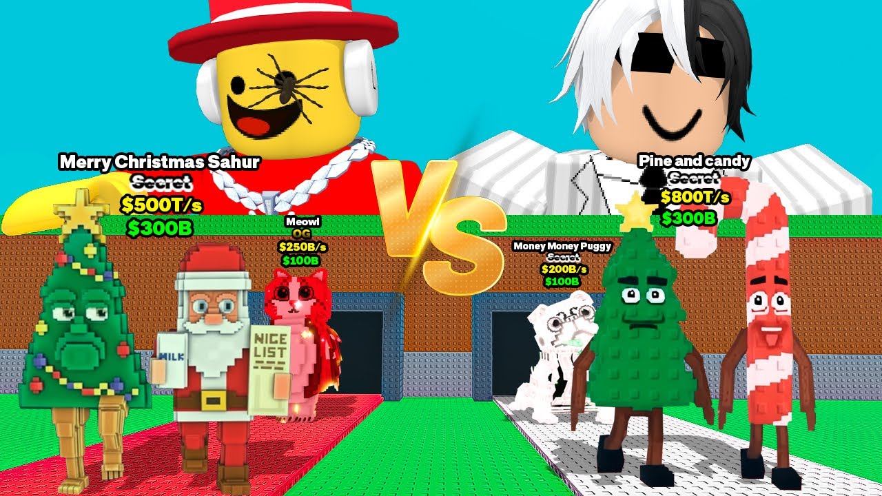 Zeer vs Sammy en DOS FILAS &iquest;Quien Ganar&aacute;?😮 en Steal a Brainrot