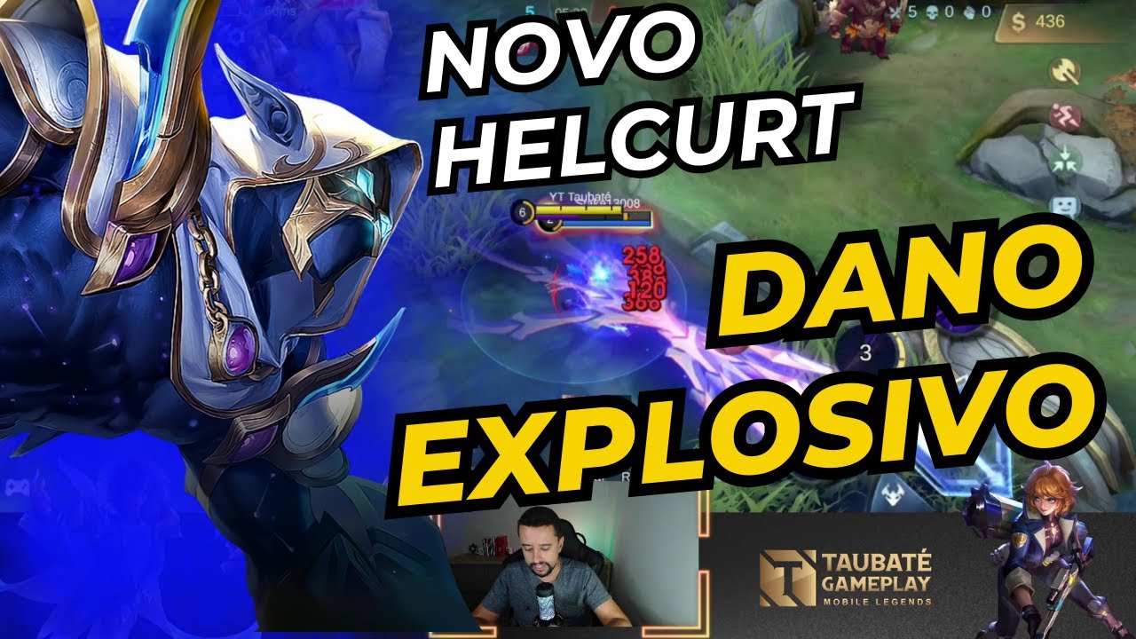 COMO JOGAR COM O NOVO HELCURT EM 2024 - TUTORIAL MLBB