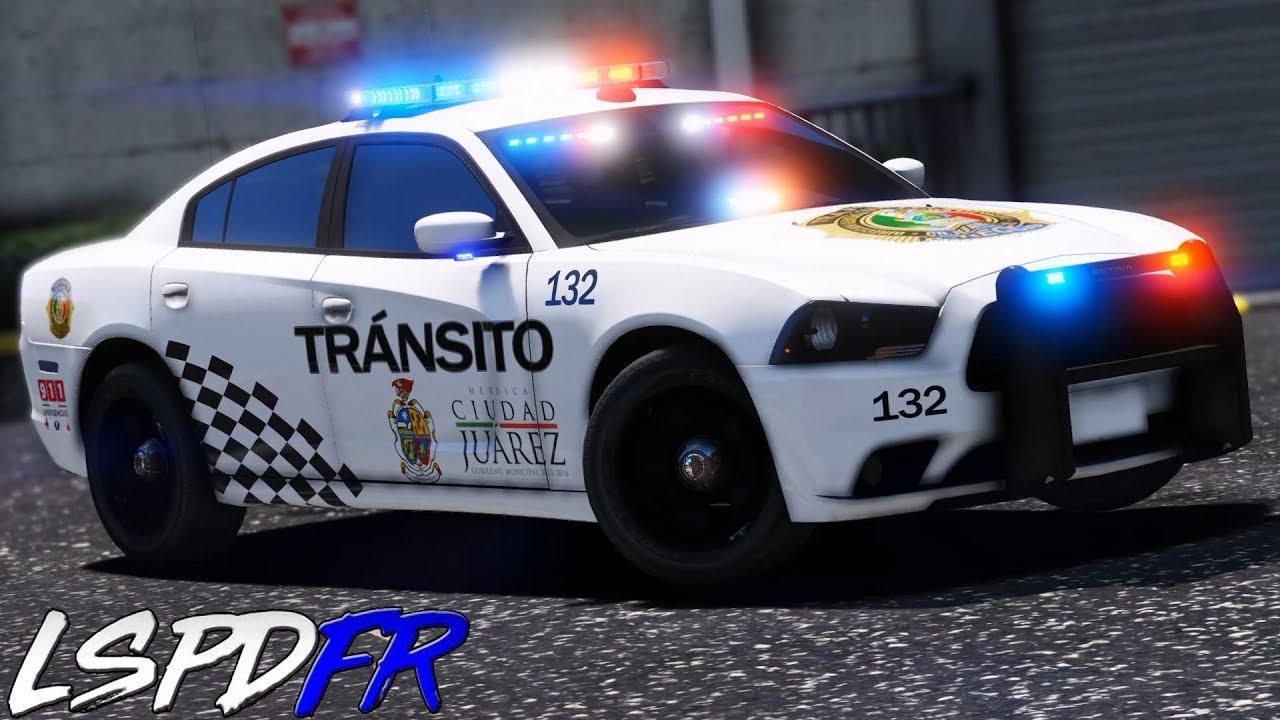 GTA 5 LSPDFR #232 TRANSITO DE CIUDAD JUAREZ | TheAxelGamer