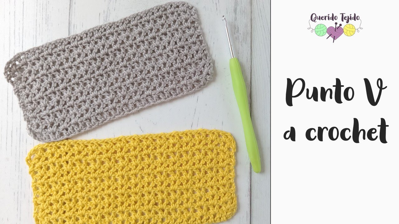 Punto V a crochet