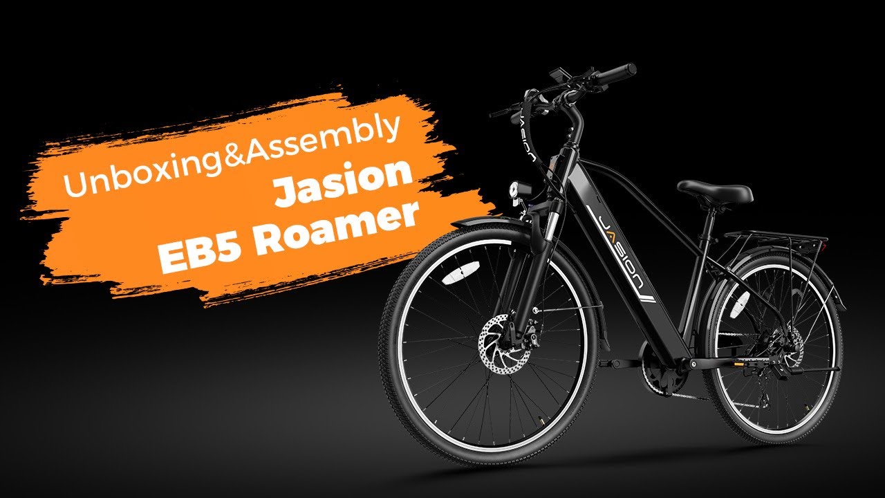 JasionBike&reg; EB5 Roamer Electric Bike Unboxing&Assembly