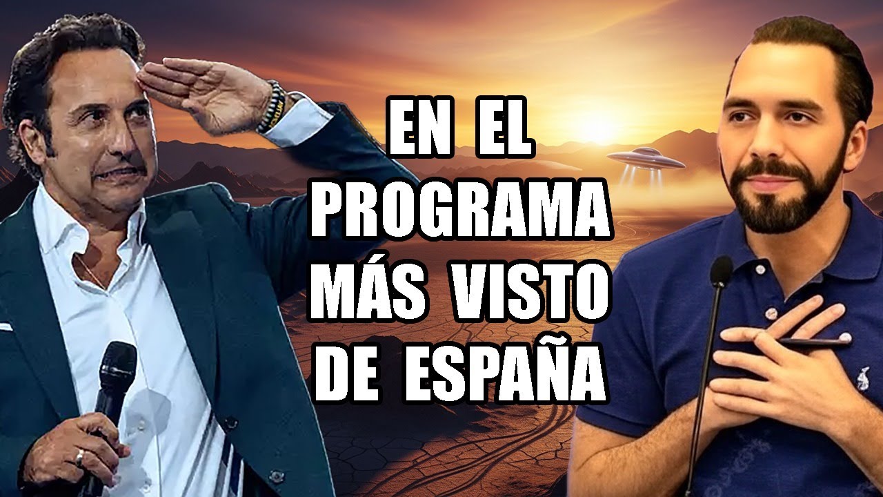 Bukele es protagonista del programa más visto de España