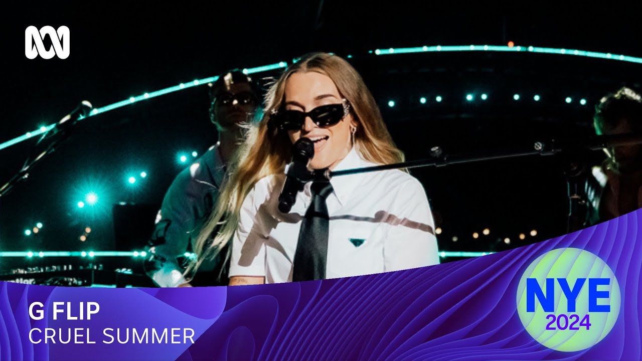 G Flip - Cruel Summer | Sydney New Year's Eve 2024 | ABC iview