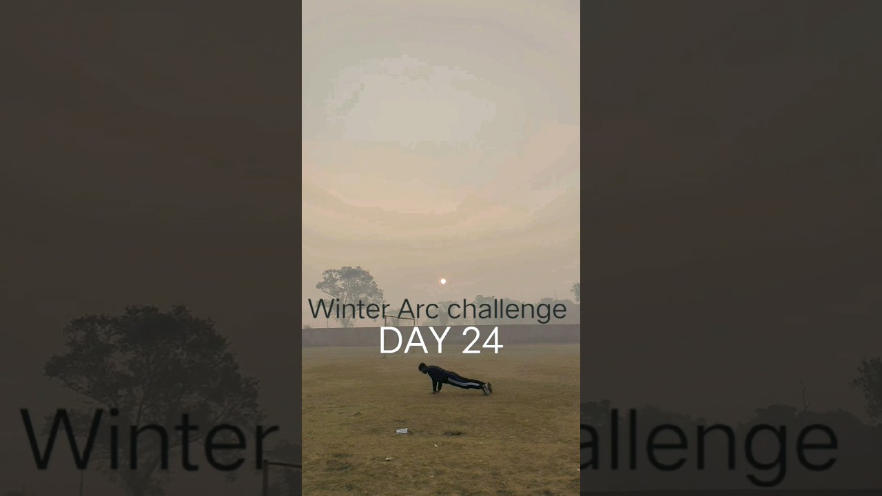 Winter arc challenge Day 24🤫🥷❄️.