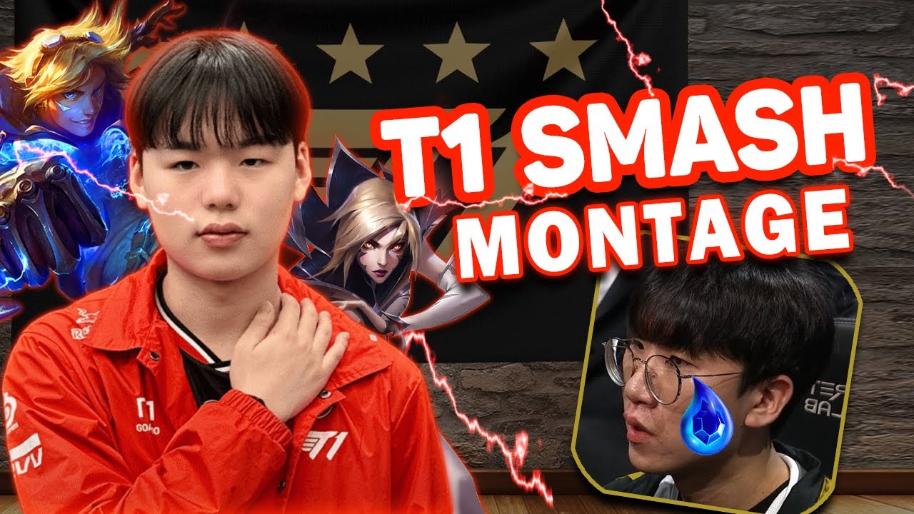 T1 SMASH Montage - Kaisa Ezreal Zeri Destroy GenG Ruler