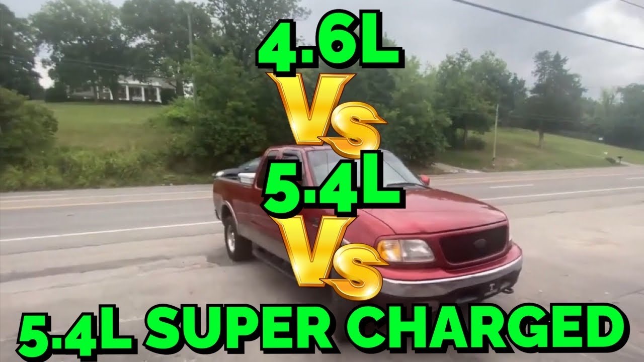 Ford F-150: 5.4L SUPERCHARGED Vs 5.4L TRITON Vs 4.6L V8!