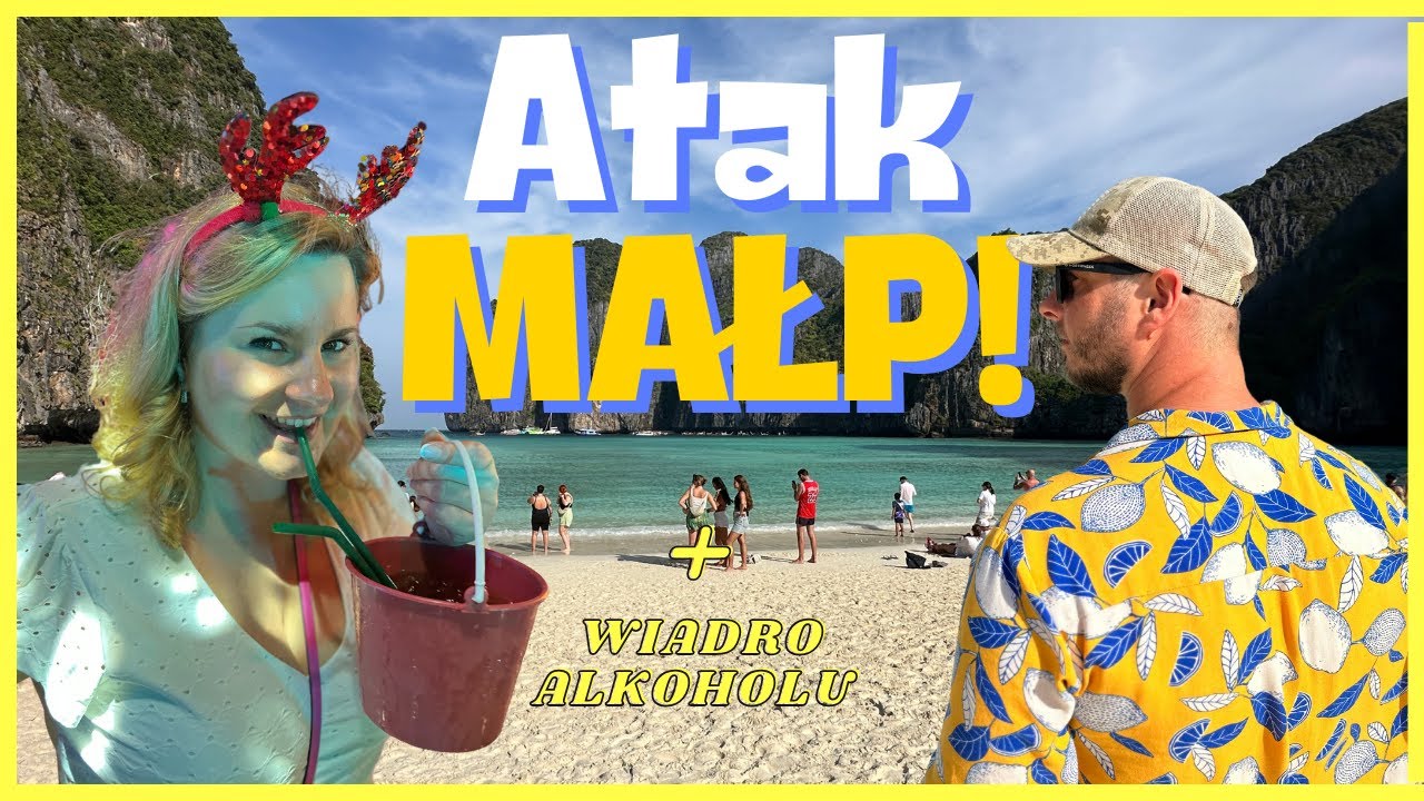 Najbardziej szalona Wigilia! 🎄🏝️ Maya Bay, upadek przy małpach & imprezy na Koh Phi Phi!🔥