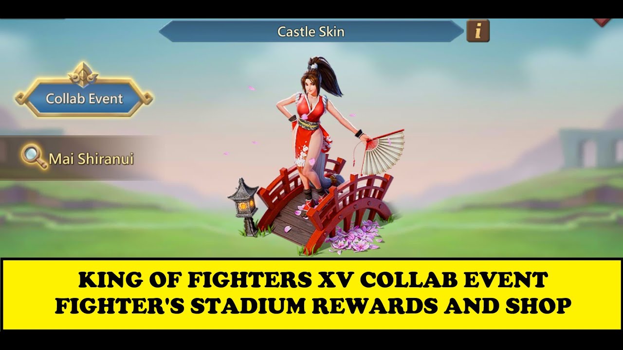 Lords Mobile - KING OF FIGHTERS XV COLLAB EVENT - FIGHTER'S STADIUM -  Rewards & shop details!!!