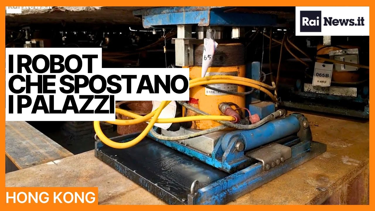 Robot che spostano interi palazzi: lo stupefacente video da Shanghai