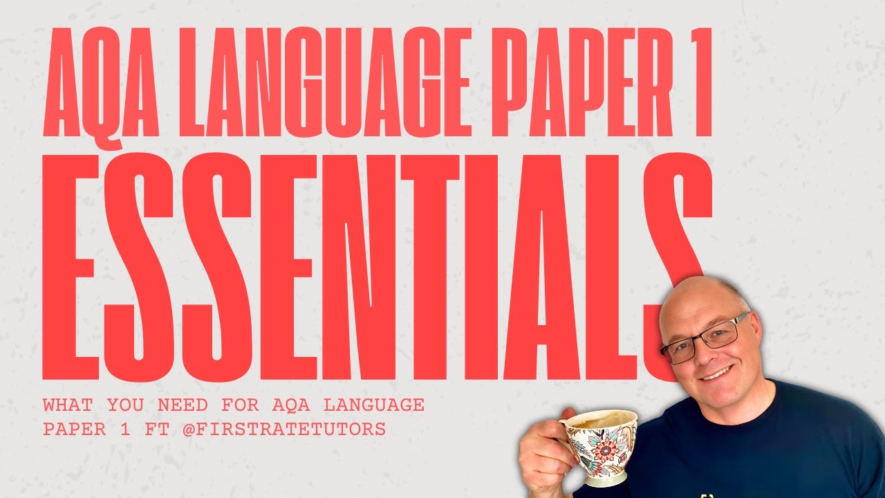 Что вам НУЖНО для экзамена AQA Language Paper 1 Ft. @FirstRateTutors