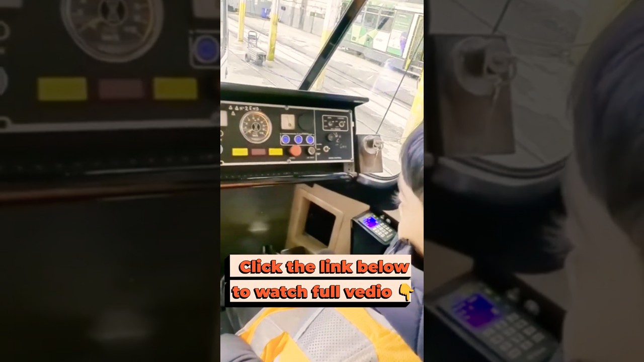 🤫Tram Driver's #1 Button Revealed! 👇 || The Secret Button Tram Drivers LOVE! 🤔🚃